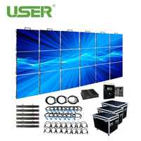 Mietbare Bühnen-LED-Anzeige mit Festverbindungsdesign P2.604 P2.97 P3.91 LED-Tanzboden Outdoor-LED-Panel Hochzeits-Hintergrundbildschirm