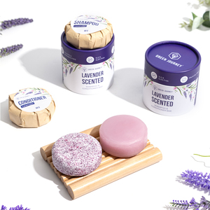 <span class=keywords><strong>Shampoing</strong></span> solide à la lavande OEM ODM |   Shampooing et après-shampooing solides sans sulfate |   Barre de soin capillaire naturelle en marque privée - Product Image 2