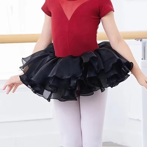 Gonne <span class=keywords><strong>Tutu</strong></span> per Bambine, Gonna in Tulle a 3 Strati con Stelle e Paillettes, Vestito da Danza Classica per Bambini - Product Image 3