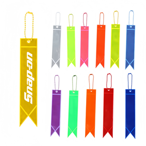 Équipement réfléchissant de sécurité pour la course nocturne, le cyclisme et la marche en extérieur, pendentif réflecteur en PVC polyvalent, porte-clés, signalisation d'avertissement haute visibilité - Product Image 1