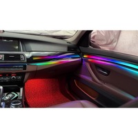 ZYCELA Série 5 F10 F11 F18 2011-2017 12V 3-5W LED Lumière ambiante intérieure 64 couleurs Automobile Nouveau 1 an