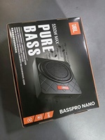   Subwoofer actif ultra-plat pour voiture, 10 pouces, 5500 W, à installer sous le siège