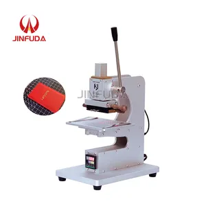 Hot Foil Stamping Machine Manual Bronzing Machine for PVC Card leather paper embossing Logo Heat Press Stamping Machine 110/220V