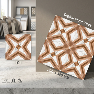 Qualité supérieure 300x300mm Gris foncé 12x12 Carrelages de sol en céramique émaillée Design numérique Utilisation de la salle de bain Prix d'exportation compétitifs - Product Image 2