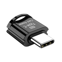Adaptador OTG USB3.1 de Marca OEM en Oferta, Lector de Tarjetas SD/TF de Ranura Única Tipo C para Android, Modelo de Conexión para Teléfono Móvil/Tableta