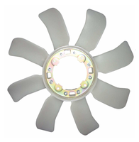 Ventilateur de refroidissement moteur Feodor 8 pièces, neuf, certifié TS16949 pour moteurs 1HDFT 1HDT 1HZ, Land Cruiser séries 70 75 80