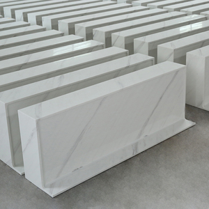 Acrylic Solid Surface Texture Pattern Marble Look Kitchen Cabinet Bathroom Vanity Durable Cultured Marble Countertop - Product Image 3