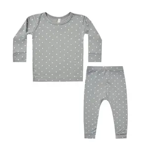 IBaifei Custom Cotton Soft Newborn Baby Sleepwear Infant Modal Baby Pajamas Clothes Soft Kids Pajama Set 2 PCS Kids Pajamas