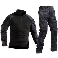 Combinaison tactique de camouflage personnalisée Chemise à manches longues Ensembles de pantalons cargo Uniforme camouflage BDU ACU
