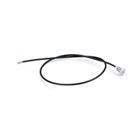 Câble coaxial SMA femelle traversant vers U.FL IPEX, avec base hexagonale filetée argentée et dorée, pour antenne de module WiFi GPS LTE OEM