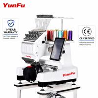 Machine à broder informatisée miniature YunFu pour usage domestique, système Dahao, haute qualité, haute vitesse pour t-shirts et casquettes
