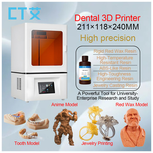 Ingrosso stampante 3d 16k stampante ad alta precisione da 10 pollici con resina Lcd che polimerizza la luce gioielli dentaria 3d stampante con filtro dell'aria e riscaldatori - Product Image 1