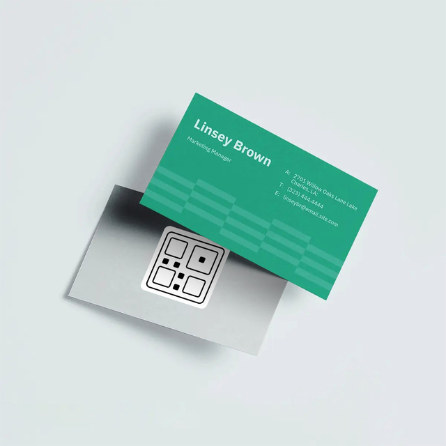 Custom Luxury Business Card PVC Smart RFID NFC Plastic Card with Chip ISO Model Contactless PET Paper PLA Material