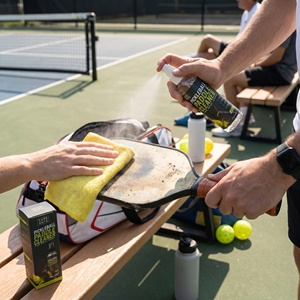 <span class=keywords><strong>Limpiador</strong></span> de Palas de Pickleball con Agarre de Tela Tipo Waffle, Spray de Reinicio para Palas, <span class=keywords><strong>Limpiador</strong></span> de Raquetas de Fibra de Carbono, Cuidado de Calzado Deportivo - Product Image 3