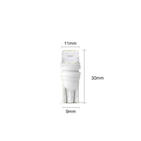 Feux LED RCJ T10 2835 3SMD 12V/24V W5W pour plaque d'immatriculation de voiture et utilisation intérieure avec flash RGB et lentille en céramique