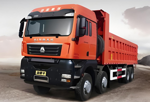 HOWO sitruk รถบรรทุกดีเซล340แรงม้ารถบรรทุกหนัก8x4 12ล้อใหม่พร้อมเกียร์ธรรมดาพวงมาลัยซ้าย - Product Image 5