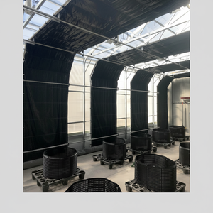 100% système de serre PC de privation de lumière occultante cultiver une plante médicale système hydroponique automatique couverture de Film plastique One-ToOne - Product Image 1