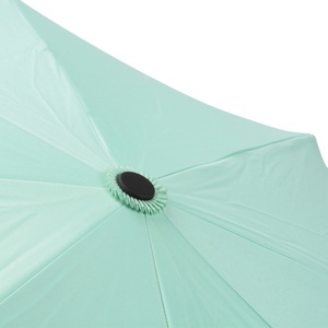 21/23/25/27 Wholesale Fully-automatic Iron <b>Frame</b> Glass Fiber Ribs Windproof Rainproof Umbrella UV 3 Folding Custom logo - Product Image 3