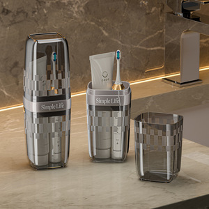 Gobelet de voyage en plastique pour brosse à dents et bain de bouche, pour usage domestique - Product Image 3