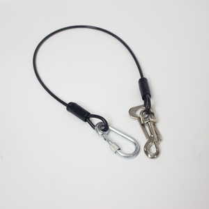 Sabuk pengaman mobil, sabuk pengaman anjing kucing pola padat tali traksi plastik pengaman kulit untuk perjalanan - Product Image 4