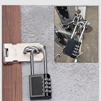 Cadenas à combinaison carré BBDHOME 4 chiffres, sécurité renforcée, en alliage de zinc, personnalisable, anse de 6,2 mm, 111 g, prix fabricant