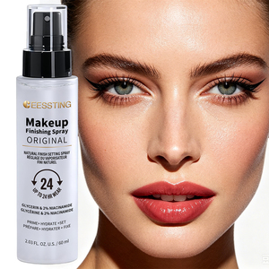 Custom Logo Makeup Repair Moisturizing Smooth Face Long Lasting Waterproof Mist Makeup Setting <b>Spray</b> Foundation Setting <b>Spray</b> - Product Image 1