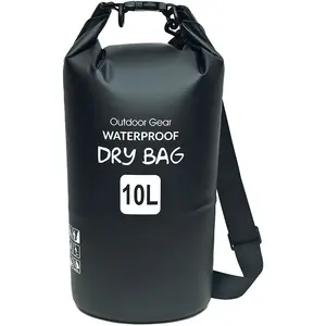 2-30L Outdoor Waterproof Dry And Wet Bag 500d Pvc Mesh Material Rafting Bag Swimming Beach Camping Hiking Waterproof Dry Bag