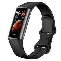 Gelang Pintar C68L Baru Pelacak Kebugaran Kesehatan dengan Layar TFT, Monitor Suhu Tubuh, Tekanan Darah, Detak Jantung, dan Pedometer
