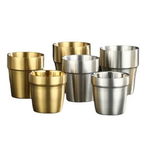 Tasse à vin de différentes couleurs, adaptée aux boissons chaudes et froides, plusieurs options, tasse en acier inoxydable OEM - Product Image 1