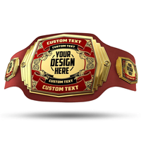Les ceintures de championnat n'abandonnent jamais Custom Championship Wrestling belts Boxing Kickboxing Football League Gold belts
