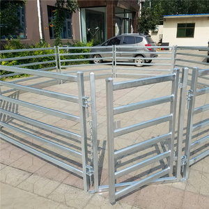 <span class=keywords><strong>Meilleur</strong></span> <span class=keywords><strong>prix</strong></span> pour panneaux de clôture pour moutons avec attaches en U et broches, clôture portable pour bétail destinée aux pâturages et aux enclos d'alimentation - Product Image 1