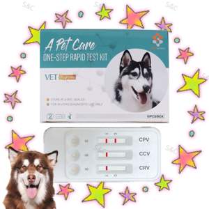 Teste rápido diagnóstico Cpv Ccv cão Canino Antígeno Coronavírus Antígeno Parvovírus Equipamento diagnóstico veterinário rápido - Product Image 3