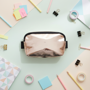 Bolso de Pierna Holográfico de PU con Correas Ajustables, Bolso de Pierna Colorido para Mujer, para Senderismo al Aire Libre - Product Image 1