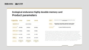 Tarjeta Micro SD ZhiTai Endurance Original de 128 GB, 64 GB, 256 GB, Tarjeta de Memoria <span class=keywords><strong>U3</strong></span> <span class=keywords><strong>A2</strong></span> <span class=keywords><strong>V30</strong></span> para DVR, Vigilancia, Monitor, Cámara de Video - Product Image 3