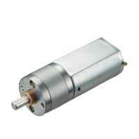 6v 12v 5000r/min 1/29 1/78 1/182 1/456 Rasio Reduksi 20mm Gearbox 180 Motor DC Magnet Permanen dengan Gear
