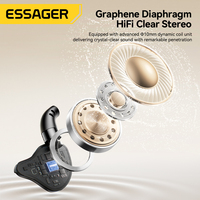 ESSAGER G62 Écouteurs Gaming Hifi Intra-Auriculaires Filaire USB Type-C 3,5 mm avec Micro pour Musique