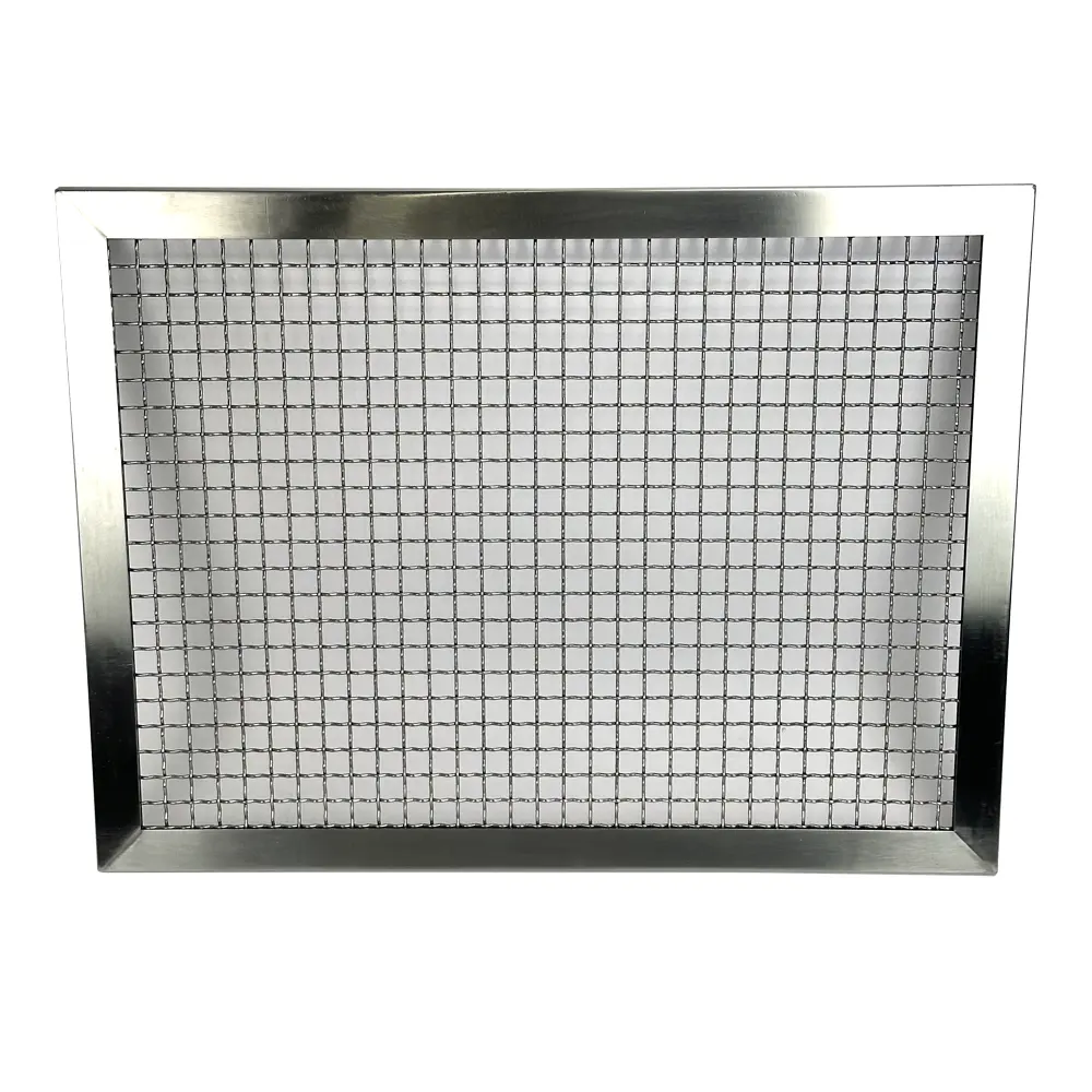 Customized hot sale manufacture customization metal stainless steel decorative woven wire mesh frame mesh