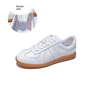 Sneakers Unisex Stile GAT Personalizzate OEM ODM, Scarpe Casual Basse in Pelle Bianca e Camoscio, Suola in Gomma, Sneaker Retrò alla Moda - Product Image 2