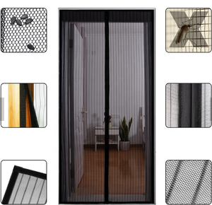 Rèm Lưới Ngăn Cách Không Dùng Tay Rèm Cửa Lưới Ngăn Cách Từ Tính Cửa Ngăn Chặn Lỗi - Product Image 5
