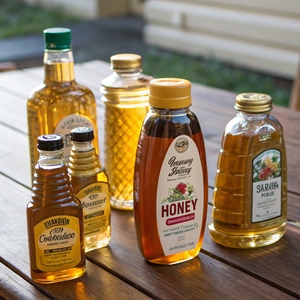 Wholesale Custom Design Adhesive <strong>Labels</strong> Waterproof Vinyl Paper Durable <strong>Printing</strong> for Honey Jars <strong>Bottles</strong> Bulk Order-Min. 500pcs - Product Image 2