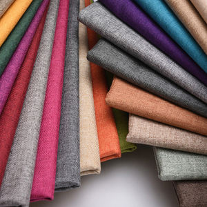 बमबारी चीन 100% लिनन कपड़े के लिए प्राकृतिक रंगे हुए सोफे और कार गहरे भूरे रंग के असबाब पॉलिएस्टर सन होम टेक्सटाइल - Product Image 2