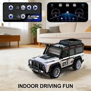Coche RC SUV de Aleación 1:64, 2.4GHz, Doble Modo, Control por <span class=keywords><strong>APP</strong></span> y <span class=keywords><strong>Remoto</strong></span>, 3 Velocidades, Mini Coche RC con Sensor de Gravedad, El <span class=keywords><strong>Mejor</strong></span> Regalo - Product Image 2