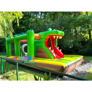 Parcours d'obstacles gonflable en PVC - Événements et compétitions de qualité commerciale pour la location d'événements - Product Image 2