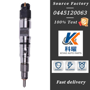 Injecteur diesel haute pression Kay Common Rail 0445120063 pour buses de moteur Sisu - Product Image 5