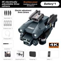 Drone M3 Max en gros pour débutants, caméras doubles 4K UHD, moteur sans balais, évitement intelligent des obstacles, pliable, prêt à l'emploi