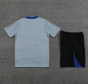 कस्टम लोगो वर्दी सॉकर गुणवत्ता 24/25 मौसम क्लब प्रशिक्षण सूट त्वरित सुखाने वाली गर्म बिक्री सेट ओएम सेवा 100% - Product Image 2