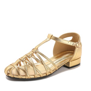 <span class=keywords><strong>Sandali</strong></span> Gladiatore Classici Intrecciati con Punta Chiusa, Scarpe Basse con Cinturino <span class=keywords><strong>alla</strong></span> Caviglia, <span class=keywords><strong>Sandali</strong></span> Versatili da Donna Taglie Forti per il Pendolarismo - Product Image 2