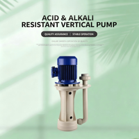 Pompe verticale industrielle à entraînement magnétique pour eau acide, alcaline et chimique marine, 22 kW, 7,5 CV, haute pression