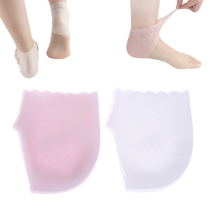 Meias de silicone para cuidados com os pés, 1 par de meias hidratantes para os pés rachados, para cuidados com a pele, protetores anti-craquelamento - Product Image 4