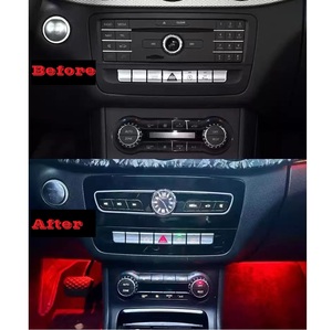 Accessori Ricambio Copertura Pannello CD per Console Centrale Interna Mercedes-Benz CLA W176 C117 GLA X156 - Product Image 1
